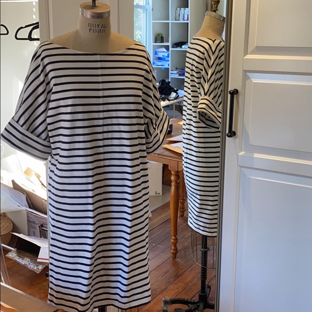 COS stripe knit dress